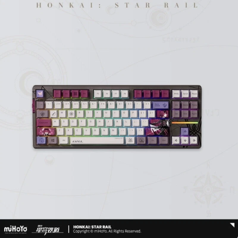 Mihayu Kafka Backlight Machine Keyboard Cool Bluetooth Honkai Star Rail Gift 1PC - Image 2 of 4