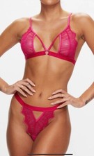 Ann Summers - LEXIE CROTCHLESS SET - Size Medium- 12-14 - New With Tags