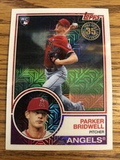 Parker Bridwell RC 2018 Topps Silver Pack 50th Anniversary Angels #50  *A936*