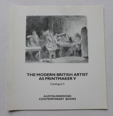 Modern Britisch Künstler Als Printmaker V Gruppe Exhibition Katalog E Ardizzone