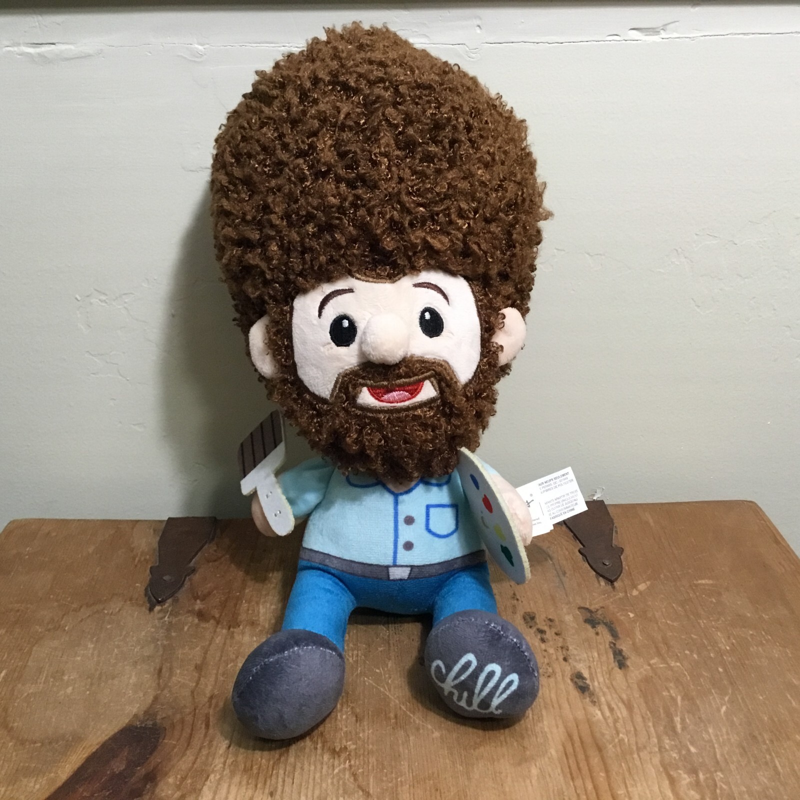 bob ross fiesta plush