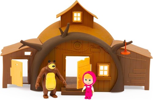 Masha E Orso - Casa Di Orso Playset Ricca Di Accessori E Con I Personaggi Artico - Foto 4 di 5
