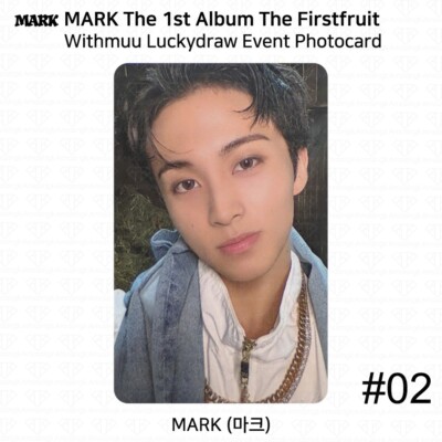NCT MARK The Firstfruit トレカ smtown MARK NCT The 1st Album The Firstfruit Luckydraw Event