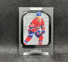 Cole Caufield ROOKIE 2021-22 Ovation NHL Hockey Upper Deck #150 Card RC Montreal