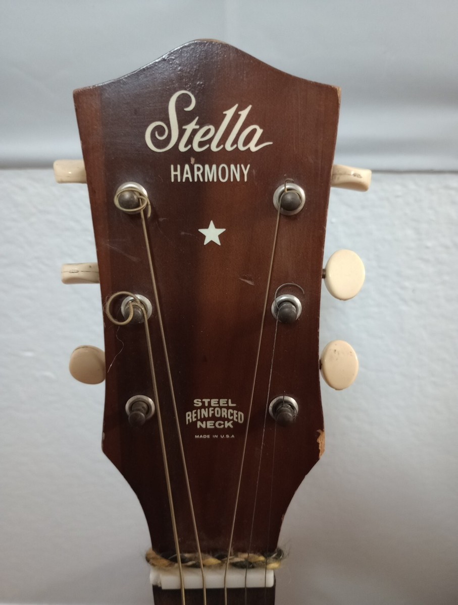1968 To 1970 Stella Harmony Six String H942 Acoustic Guitar | eBay