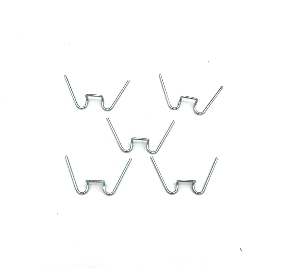5 x LUCAS TYPE HEADLAMP RIM FIXING CLIPS SUIT BSA TRIUMPH NORTON ETC 99