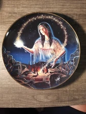 Franklin Mint Royal Doulton "MAIDEN OF THE MYSTICAL FIRE" Limited Ed Plate #1419