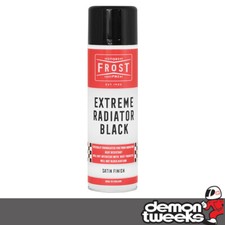 Frost 500ml Of Extreme Radiator Black Spray Paint - Satin Finish