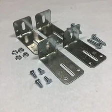 4 Jamb Bracket J-8 Garage Door w/ Lag & Track Bolt Quality Overhead Hardware #8
