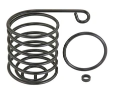 F&R ORIGINAL LOWRIDER ROUND STEEL BLACK BASEBALL BAT HOLDER MOUNTS ON AXLE.