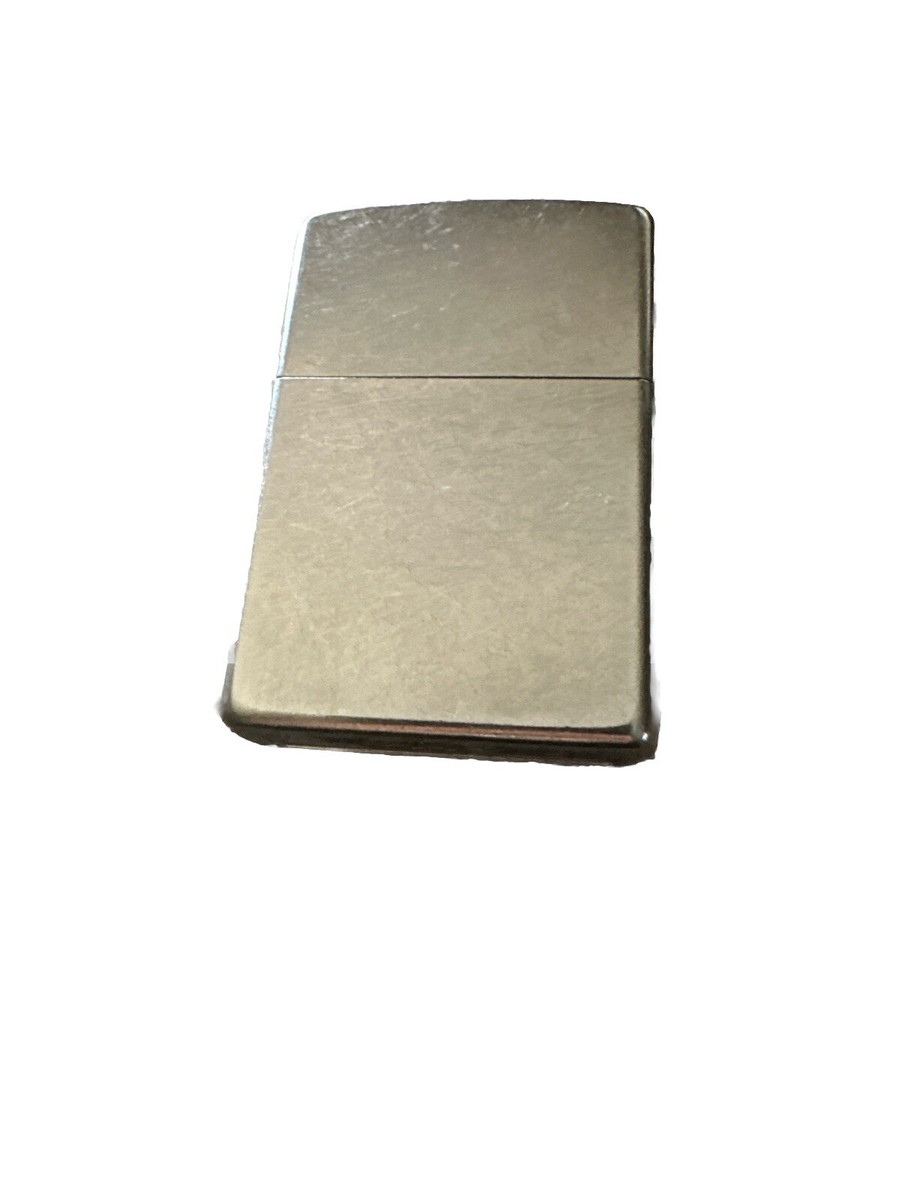 Zippo 23 Lighter Brushed Silver Bradford,PA Made In U.S. | eBay