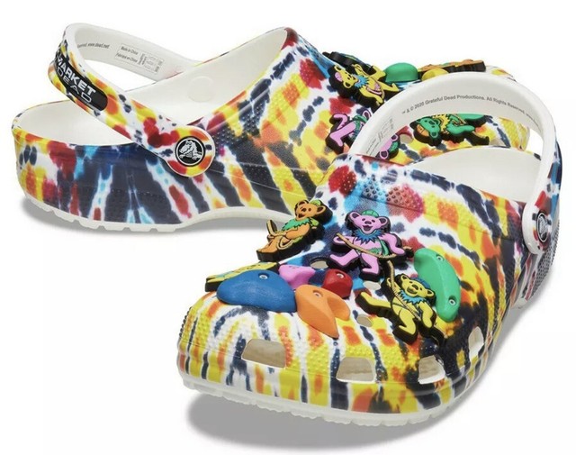 grateful dead crocs ebay