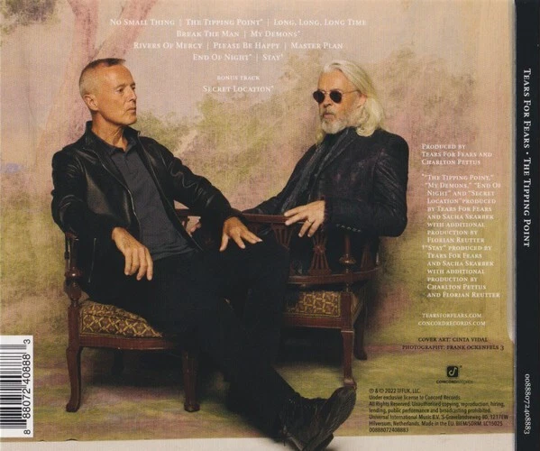 TEARS FOR FEARS - THE TIPPING POINT - LIMITED DELUXE EDITION - CONCORD - 2022 - Bild 3 von 4