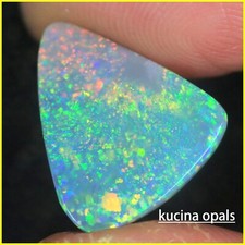 4.05 TCW Australian Natural SEMI BLACK OPAL KucinaOpals VIDEO