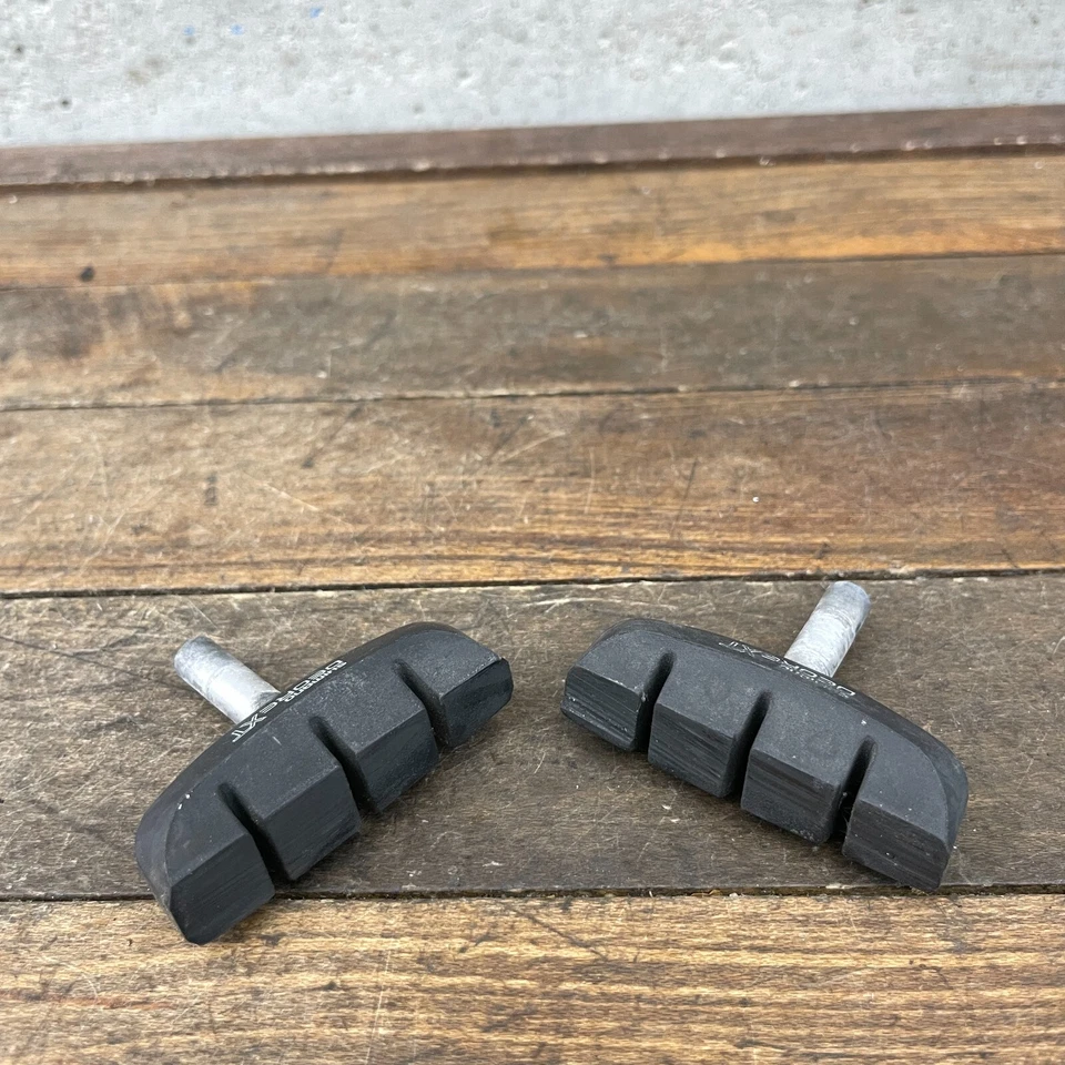 Pastilhas de freio cantilever vintage Shimano Deore XT sapatos M730 U-Brake UBrake anos 80 anos 90 - Imagem 3 de 4