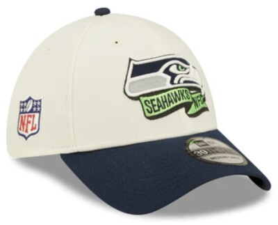 SEATTLE SEAHAWKS NEW ERA HAT 39THIRTY SALUTE TO SERVICE NFL ON-FIELD ...