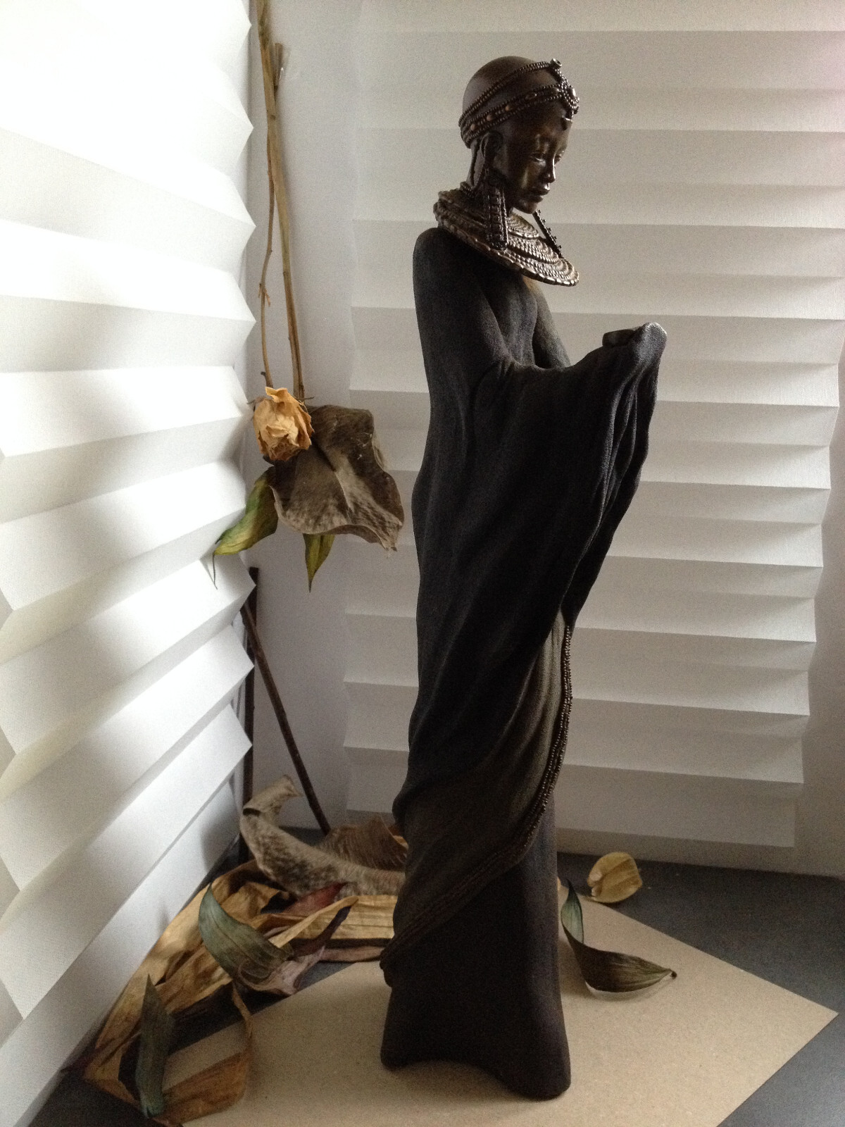 Stacy Bayne Maasai Soul Journey Bronze/Painted Limited Edition