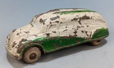 Vintage 1930's The Sun Rubber Co. Barberton Ohio Green/White Bus 4.25"