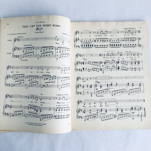Partituras de piano y voz mediana Martin Mason 1936 30 canciones cantables vintage - Imagen 4 de 6
