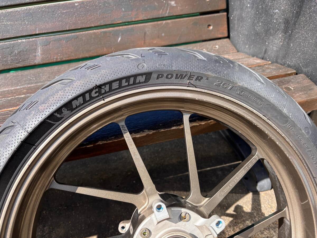 GSX1300R GX72A GALESPEED Type-Rホイールセット Suzuki GSX1300R Hayabusa GX72A GALESPEED Wheels Bronze TYPE
