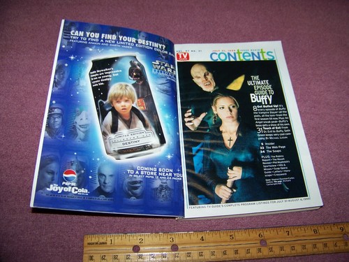 Vintage TV Guide 1999 John F. Kennedy Jr. / Guide To Buffy the Vampire Slayer - Picture 2 of 4