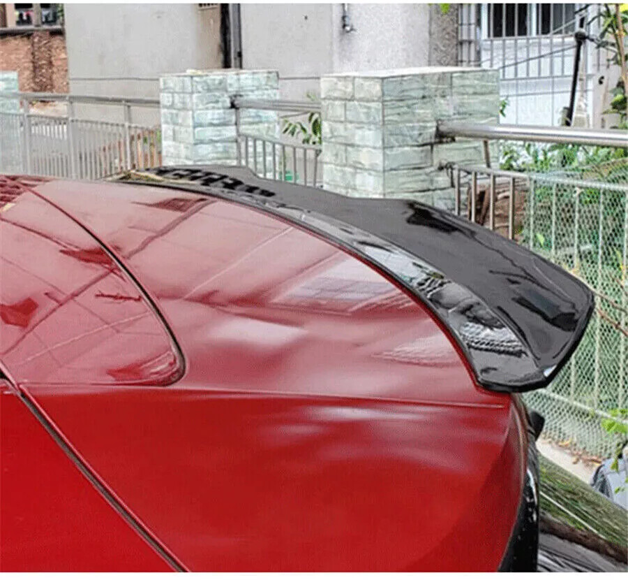 Universal Rear Top Roof Lip Spoiler Wing Tail Trunk For Hatchback SUV Carbon New
