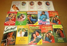 15 Romanzen und Romantik in Taschenheften, verschiedene Serien u. Ausgaben po323
