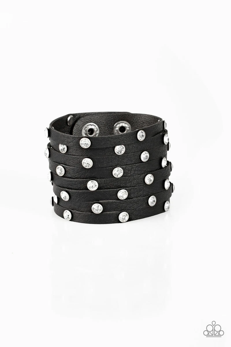 Black wrap bracelet paparazzi deals