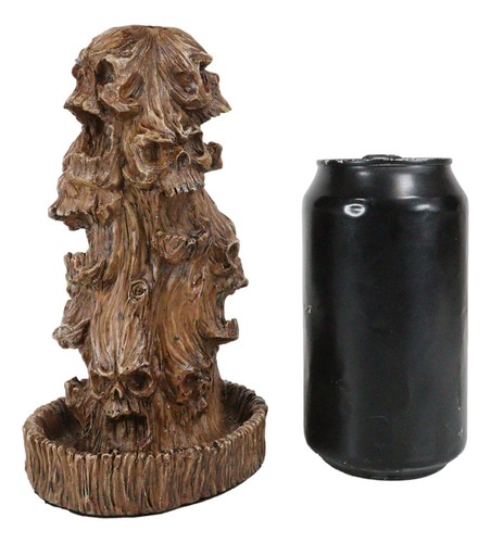 Morphing Screaming Underworld Skulls In Willow Tree Backflow Incense Cone Burner - Picture 7 of 9