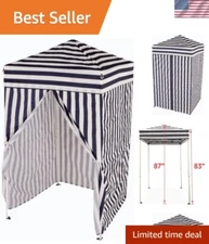 Impact Canopy 4' x 4' Portable Dressing Room, Pop Up Portable Changing Room,...