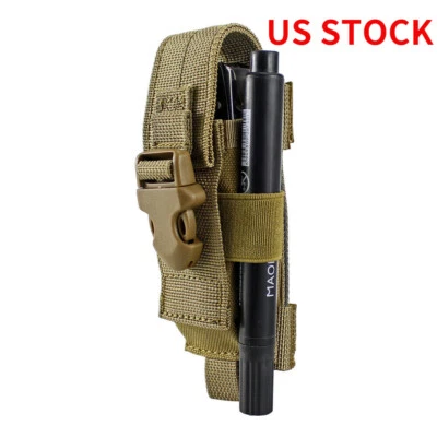 DEPRING MOLLE Tactical Tool Sheath Holster Organizer Mag Flashlight Utility Pouch Holder