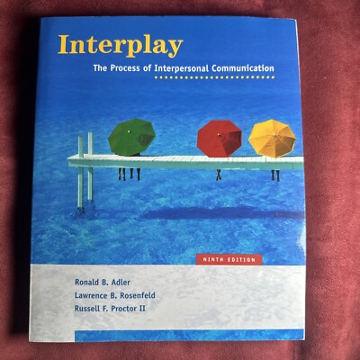 Interplay: The Process of Interpersonal Communication (Paperback, 2003)