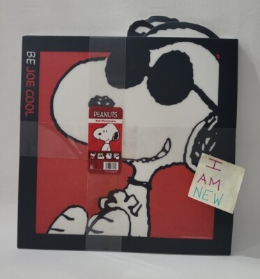Peanuts Snoopy Character 4 Pack  Placemats Assorted Place Mats 14.5''×14.5'' New