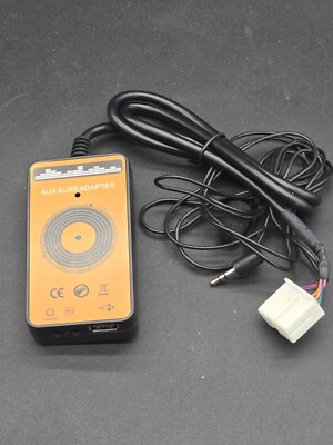 Car Digital Wireless Audio Bluetooth Module Decoder RCA AUX Cable Music Adapter