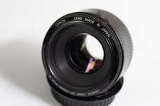 OBJECTIF-CANON 50mm 1,8 ARGENTIQUE AUTOFOCUS 1990--POUR 24X36MM