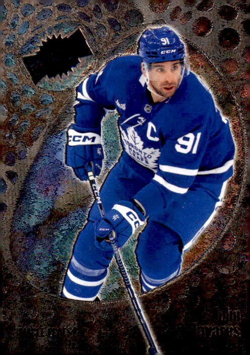 2022-23 Skybox Metal Universe #35 John Tavares Toronto Maple Leafs