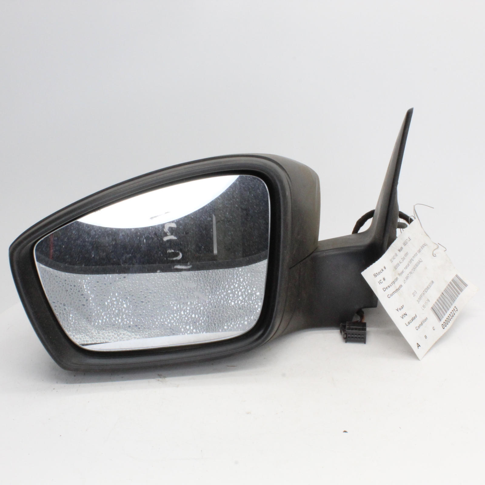 2013 Volkswagen Beetle Man Folding LH Side View Mirror Part Number 
