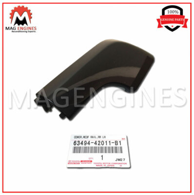 63494-42011-B1 GENUINE OEM REAR ROOF RACK LEG COVER, LEFT 