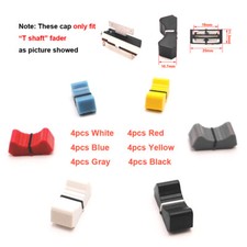 24pcs/lot Straight Slide Fader Knob Cap For Yamaha Allen  Heath Soundcraft