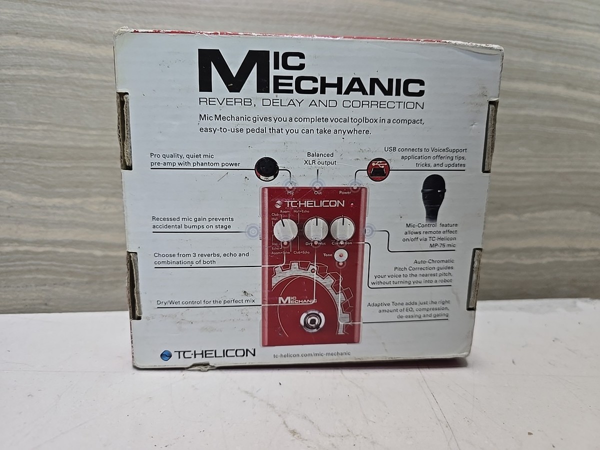 その他 TC-Helicon Voicetone Mic Mechanic TC Helicon Voicetone Mic Mechanic Multi-Effects Guitar Effect