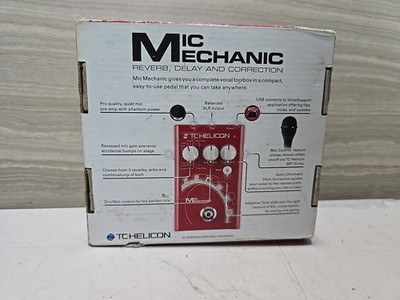 TC-HELICON MIC MECHANIC　ボーカルエフェクター TC-Helicon Mic Mechanic 2 Vocal Effects Pedal with Power Supply