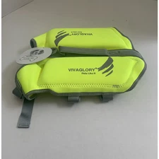 Vivaglory Ripstop Dog Life Vest Reflective & Adjustable Life Jacket Size M