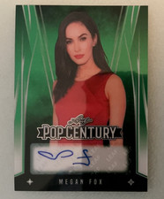 2025 Leaf Pop Century Megan Fox Green  3/5 Autograph