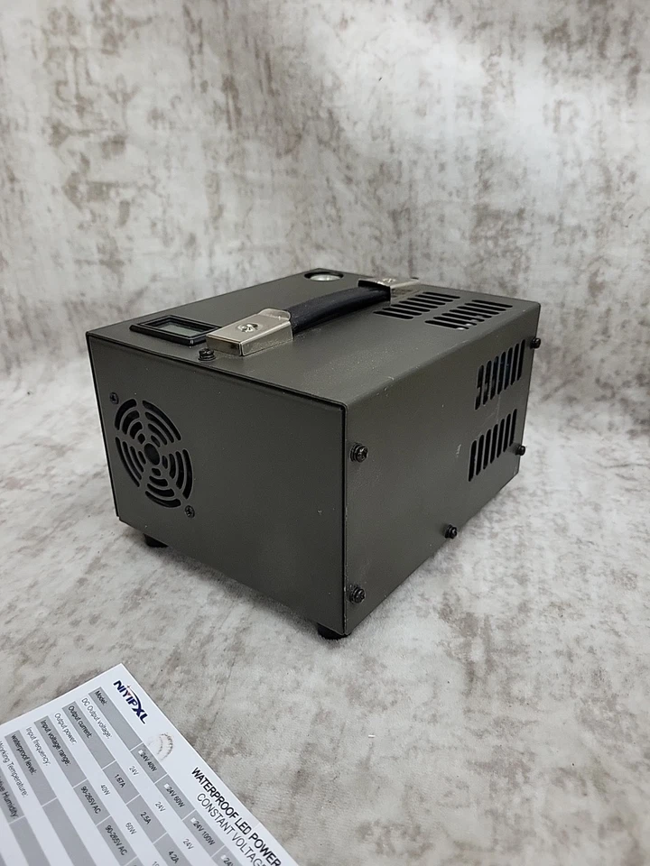 110v AC/12V DC High Pressure Air Compressor Only Read Description  - Image 4 of 4