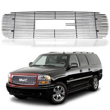 For GMC Sierra Yukon Main Upper Aluminum Horizontal Billet Grille Grill