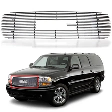 For GMC Sierra Yukon Main Upper Aluminum Horizontal Billet Grille Grill