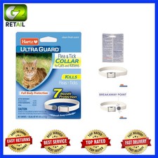 UltraGuard Flea Tick Collar for Cats Kittens - 7 Fresh Protection