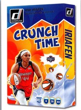 Kiki Iriafen 2025 Donruss WNBA Crunch Time #20 Rookie Washington Mystics