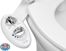 LUXE Bidet NEO 185 - Self-Cleaning, Dual Nozzle, Non-Electric Bidet Attachmen