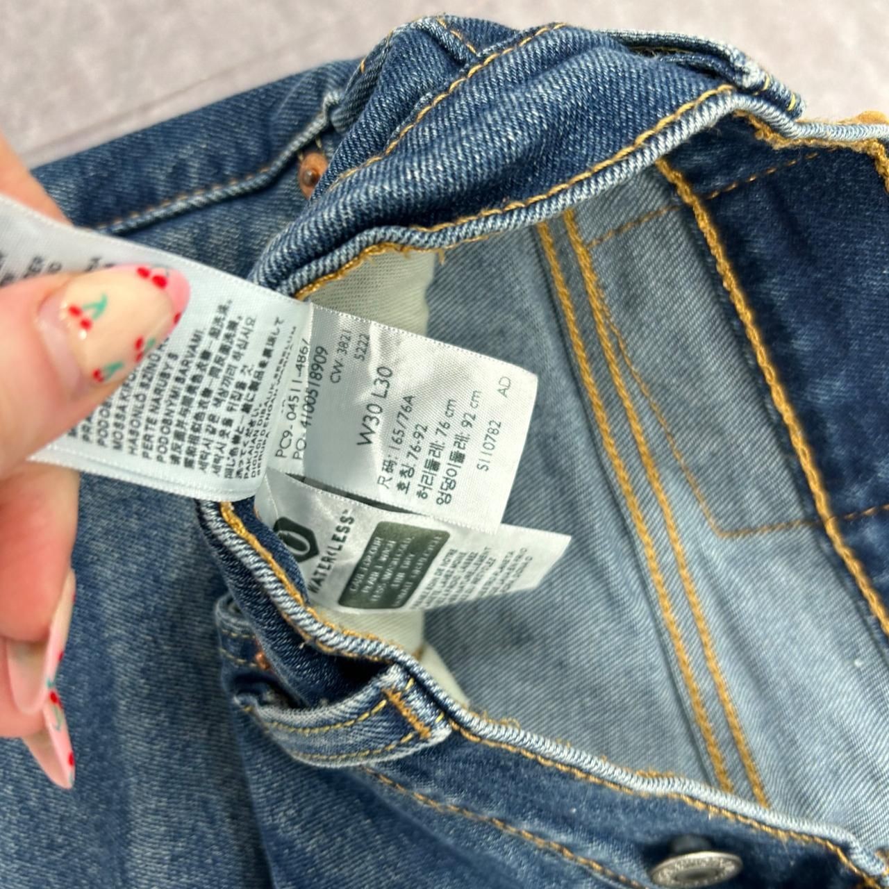 Levi's Shorts Levi 511 Cut Off Denim Shorts Men's 30 thumbnail 3